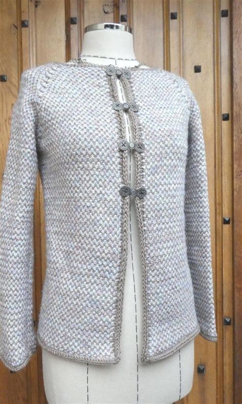 striped chanel style cardigan|chanel style cardigan knitting pattern.